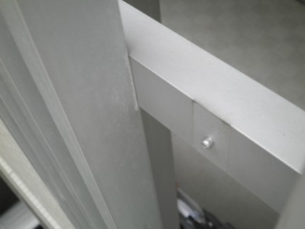 格子　補修　手すり