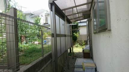 テラス前面パネル②