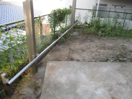 オプション　車輪止め