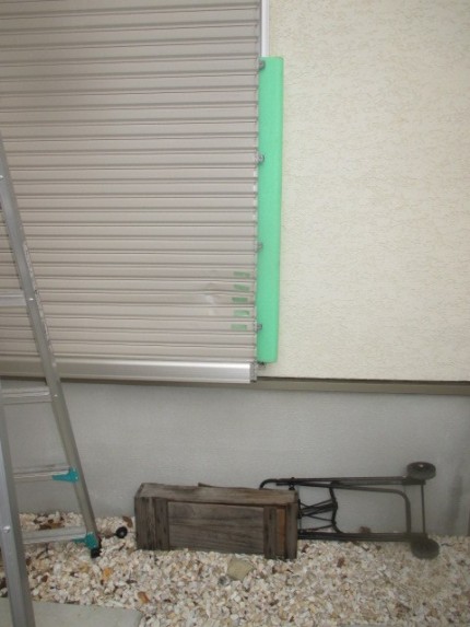 シャッタースラット取替前