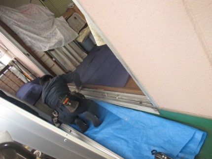 ｻｯｼレールカット