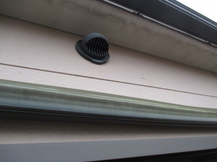 テラス屋根　現場調査