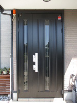 玄関リフォーム前