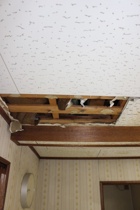 豊中市天井修理３