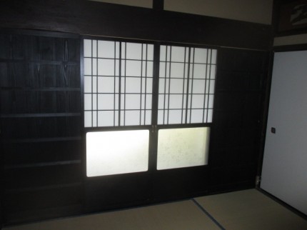 間仕切り用　内窓　木製建具