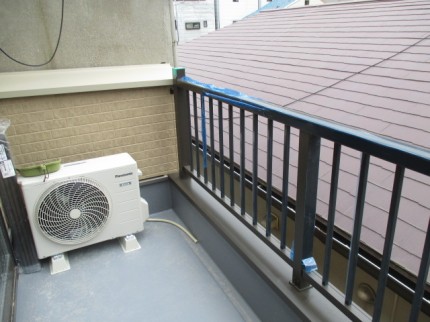 アルミ笠木　手摺