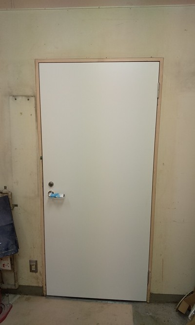 木製扉　施工後