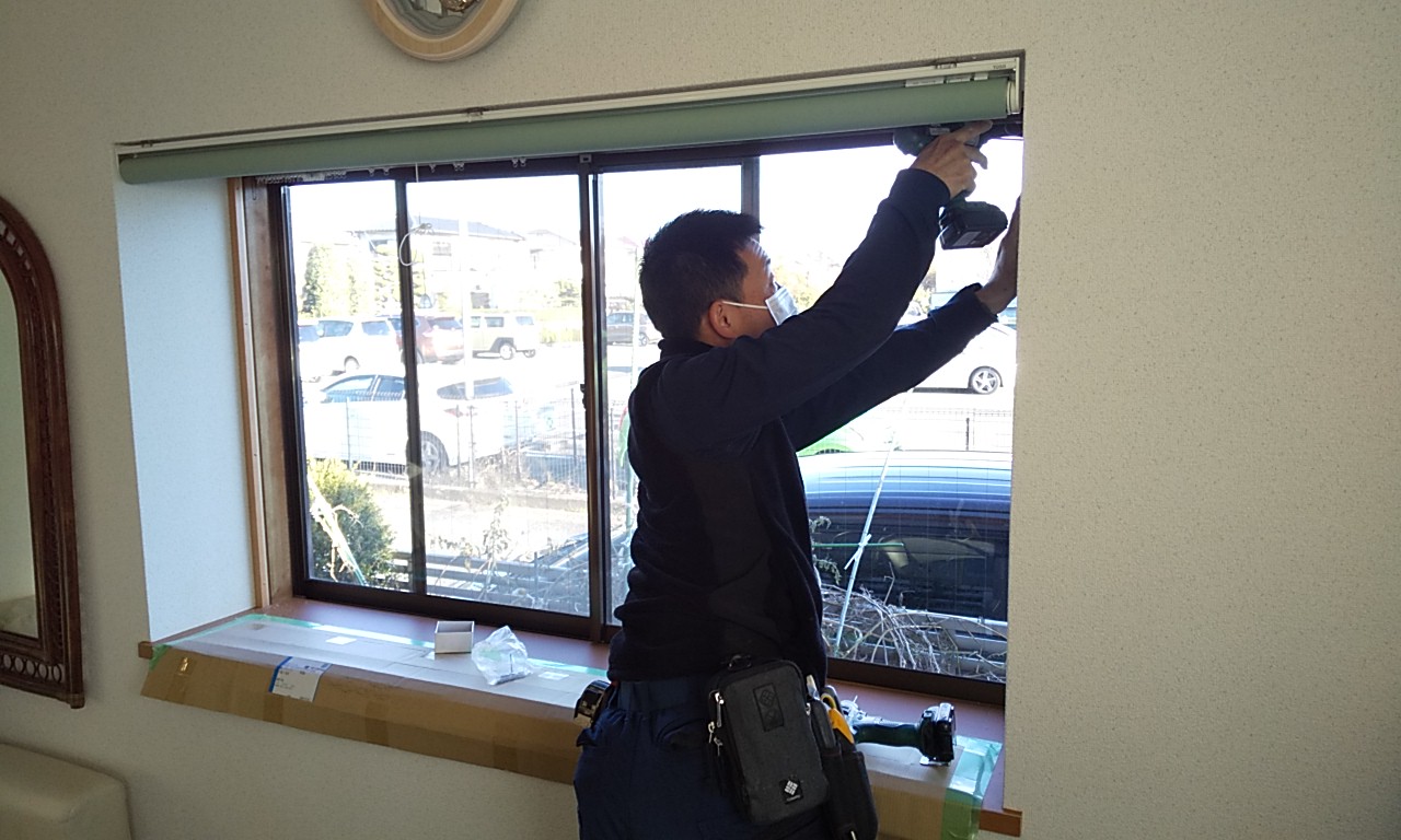 YKK　APプラマードU　施工中