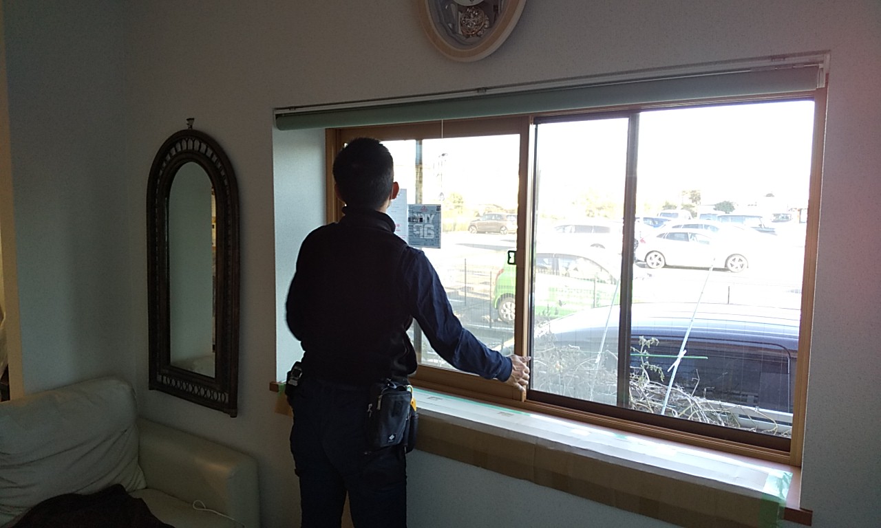 YKK　APプラマードU　施工中3