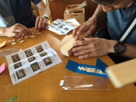 大川組子　麻の葉3