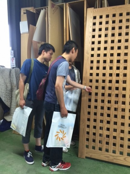 家具製作工場見学