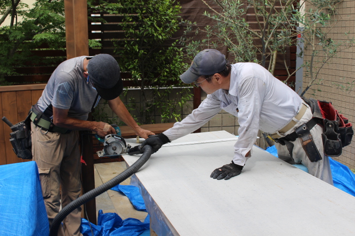 豊中市軒天工事６