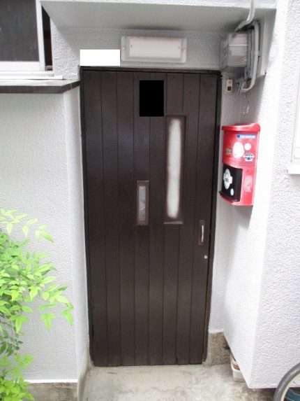 木製玄関ドア