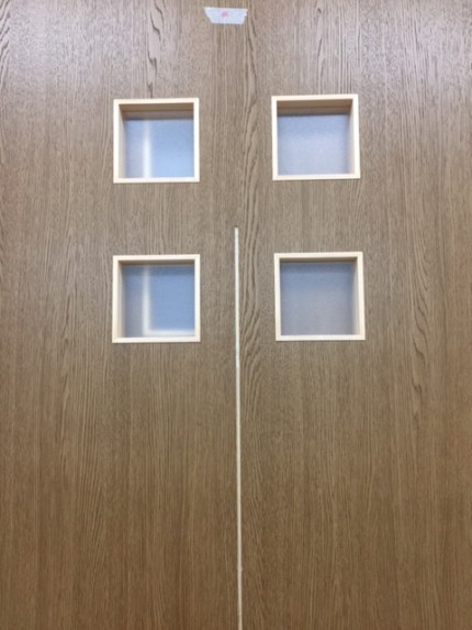 木製建具　明かり窓4個