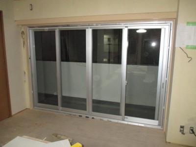 サッシカバー工事後