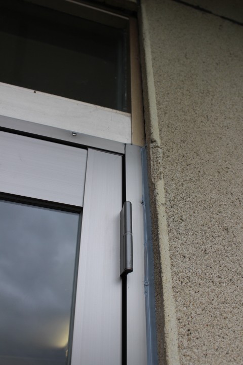 事務所入口カバー工事14