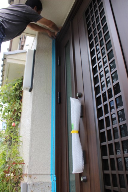 ドアリモ　施工中