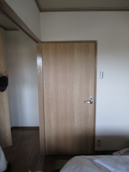 室内木製ドア新調