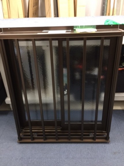 面格子付きサッシ