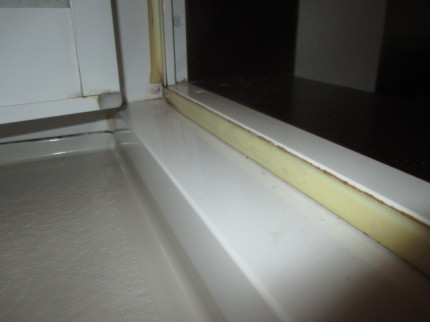 浴室折れ戸　施工前2