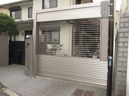 アルミパイプシャッター