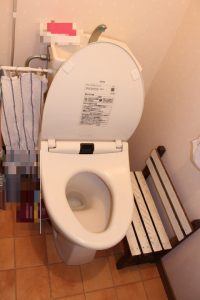 トイレ交換施工前