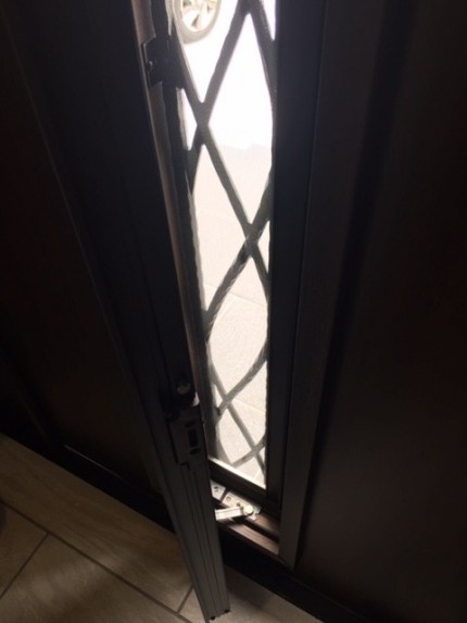 網戸付き玄関ドア