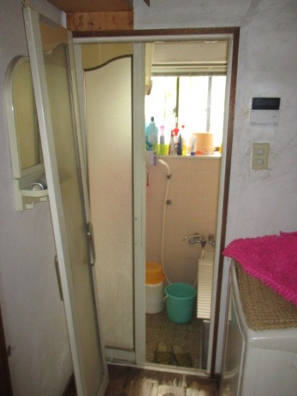 浴室折戸リフォーム枠四方アタッチメント工法用