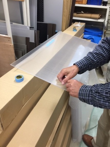 パネル入れる準備