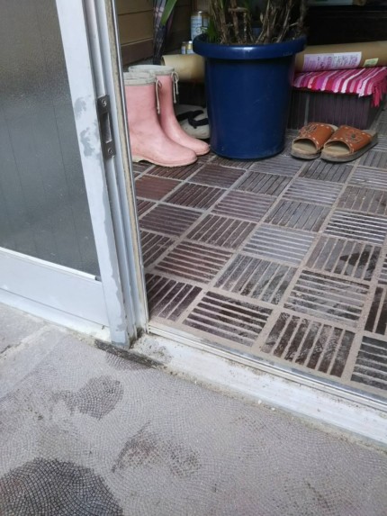 納まり玄関ドア