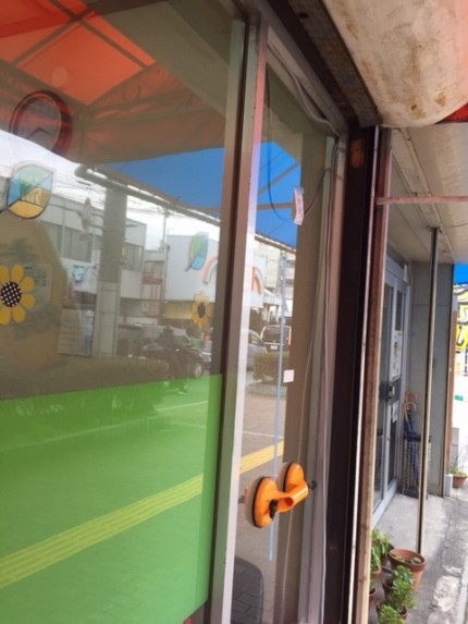 ５㎜透明硝子店舗