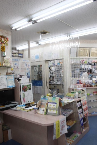 間仕切り透明カーテン２