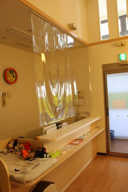 間仕切りシート施工後２