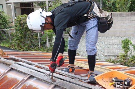 吹田市棟包み修理３