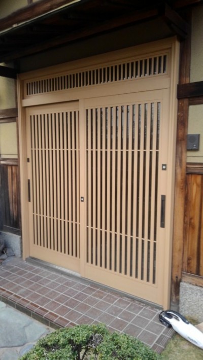 リフォーム玄関　施工後