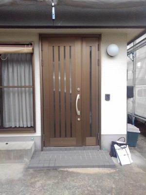 リフォーム玄関　施工前