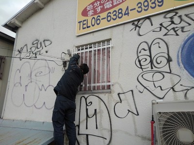 面格子　施工後