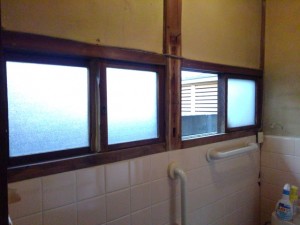 木製窓　施工前