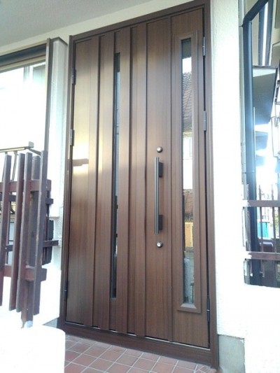 YKK　APドアリモ　施工後