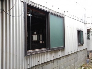 面格子　施工前