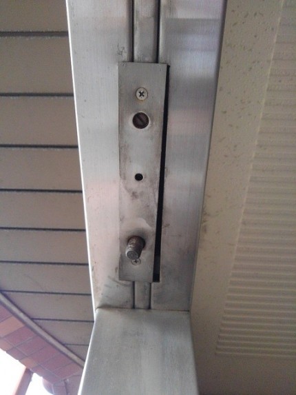 マンションエントランス　施工前