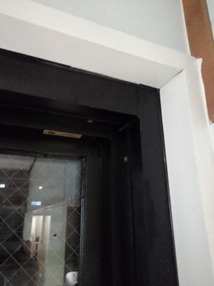 カバー工事　内額縁