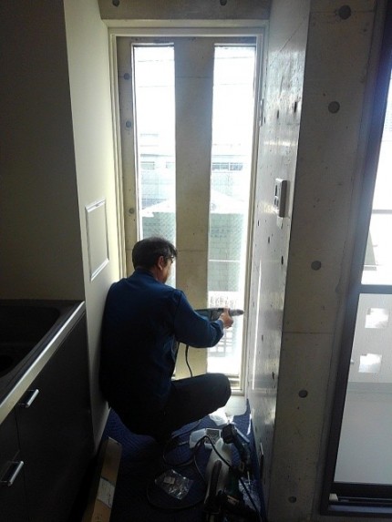 プラマードU　施工中