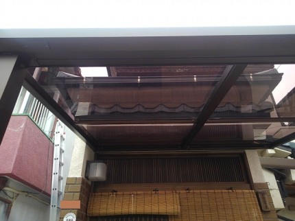 テラス屋根　ソラリア施工後