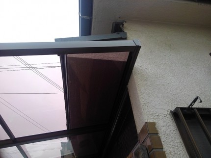 ソラリア屋根　取付部