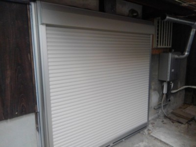 マドリモシャッター　施工後