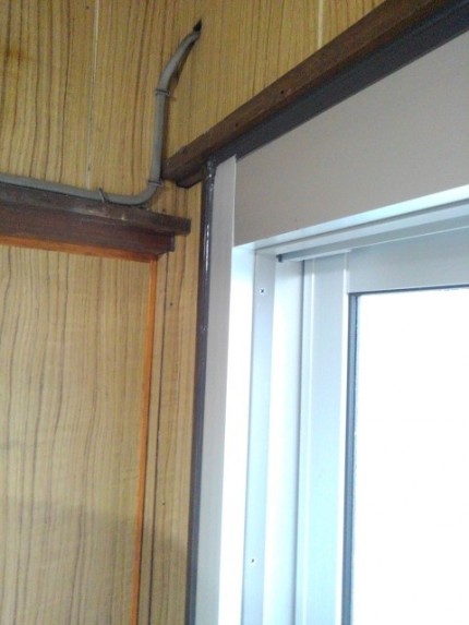 カバー工事　アルミ額縁