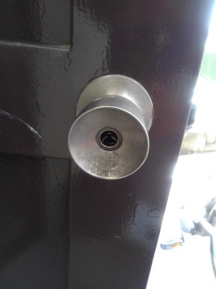 スチールドア　握り玉