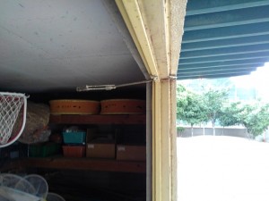 アームストッパー　施工前