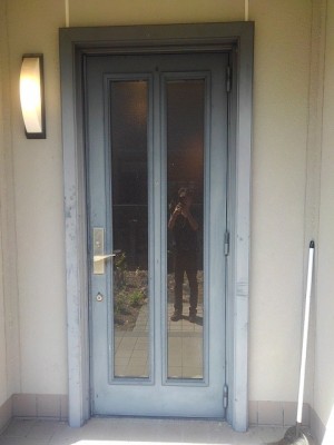 YKK　AP　ドアリモ　施工前